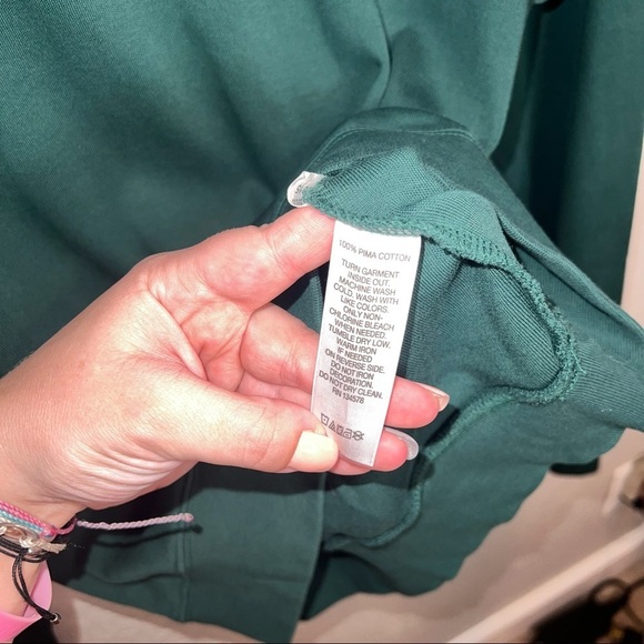 BNWOT Army Green Vineyard Vines Half Zip Jacket - Picture 10 of 10